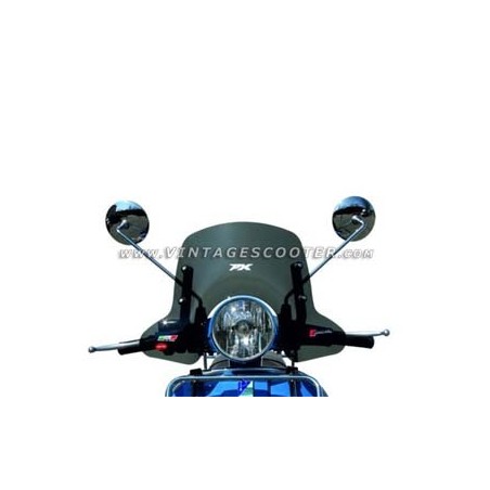 Pare brise Saut de vent fume Vespa PX (avec matériel de fixation)